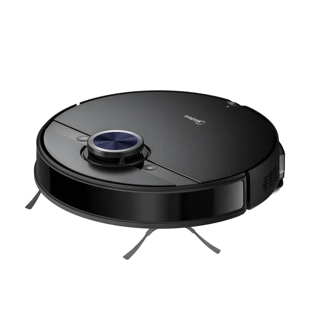 Midea Robot Vacuum - Black, Mopping & Sweeping 2-in-1, 4,000Pa Strong Suction, Self-Emptying Base Station, 2.5L Dust Bag, 180min Maximum Runtime, S8+