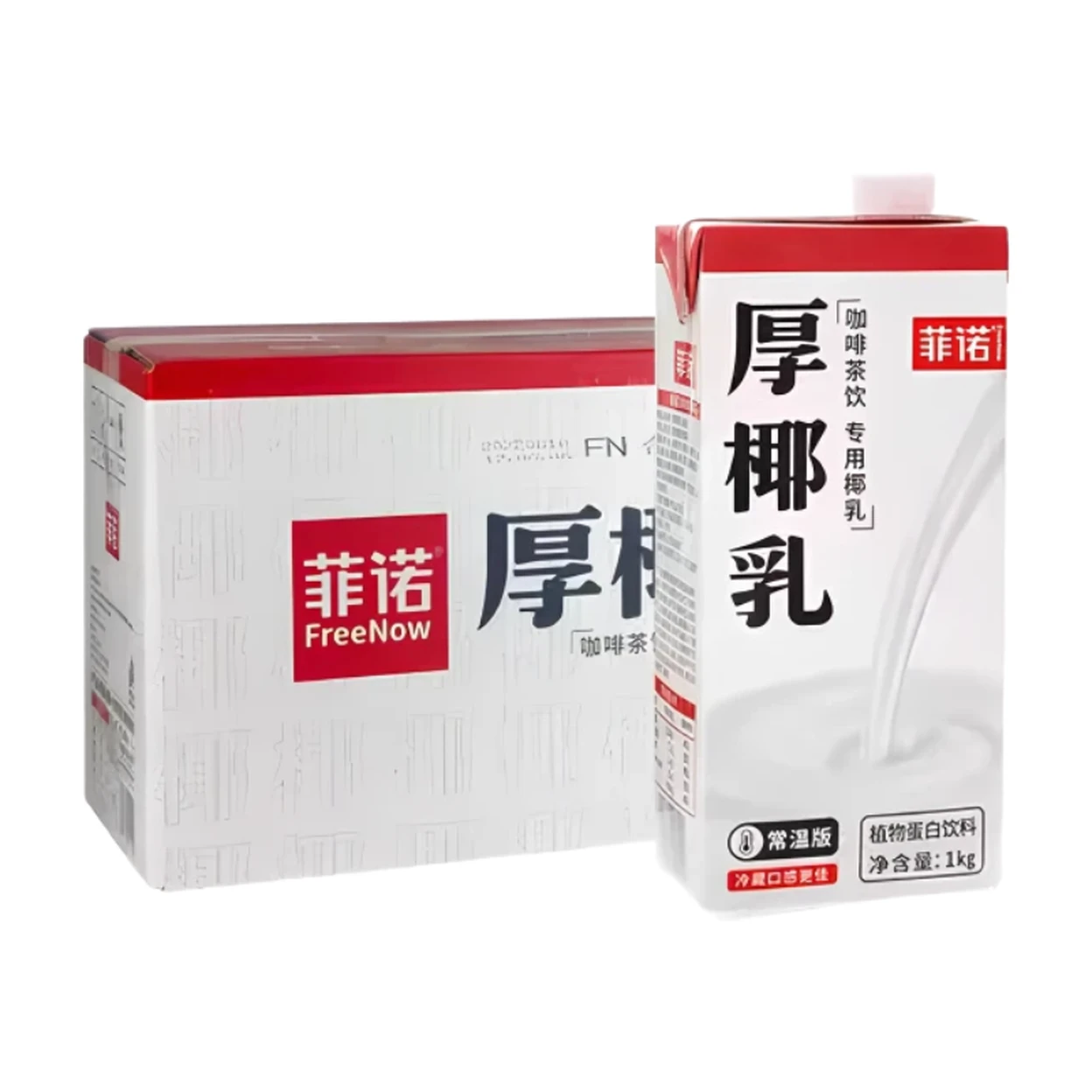 FreeNow Thick Coconut Milk 200g x 24 packs