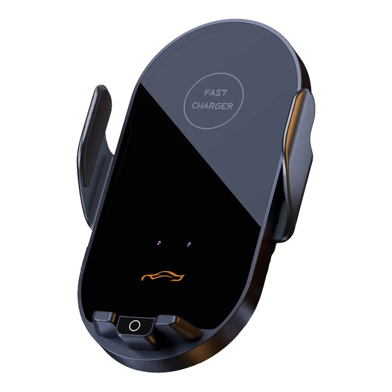 ATSHARK Wireless Car Charger, 15W Fast Car Wireless Charger, Magnetic Phone Holder Vent Mount with Automatic Sensor, Compatible with iOS & Android, G16,Black